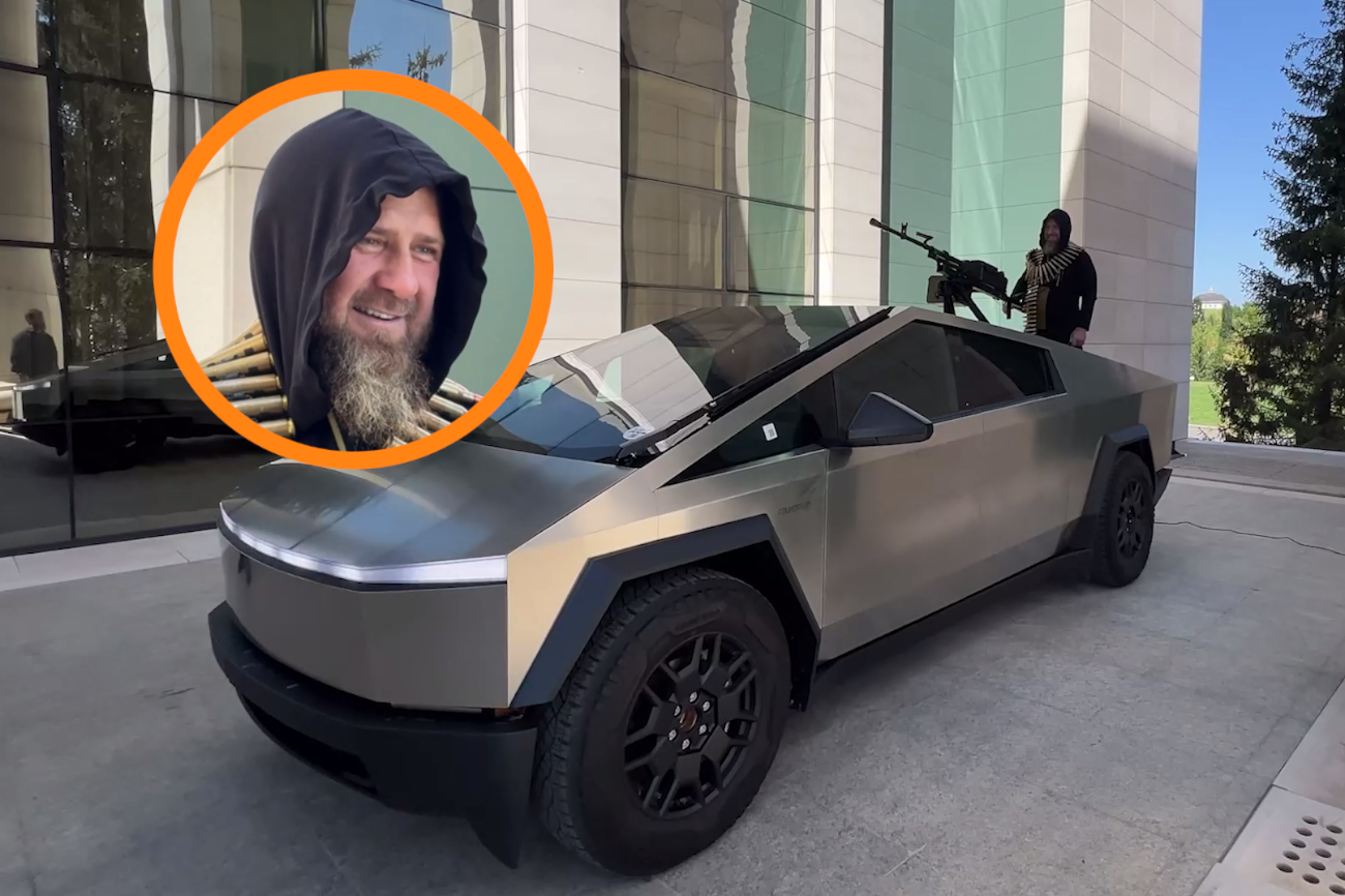 Ramzan Kadyrow pochwalił się swoim nowym Cybertruckiem