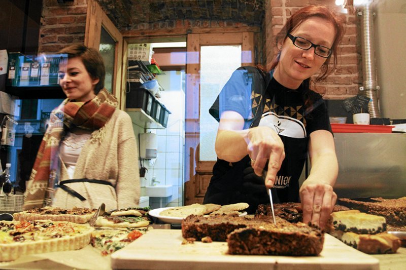 Krakowski bar "Karma" to jedna z wielu wegetariańskich restauracji w kraju.