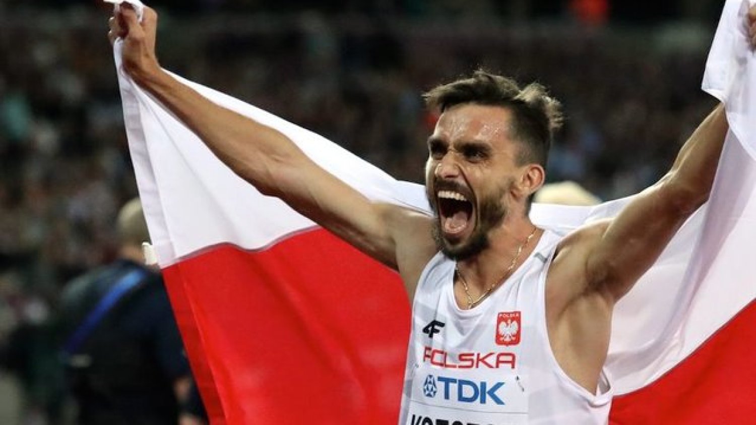 Adam Kszczot wywalczył srebrny medal w biegu na 800 metrów.