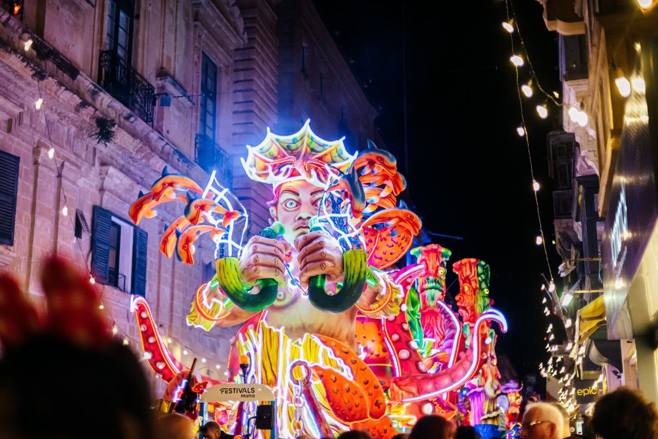 Karnawał na Malcie jest jedyny w swoim rodzaju Karnawał ma Malcie