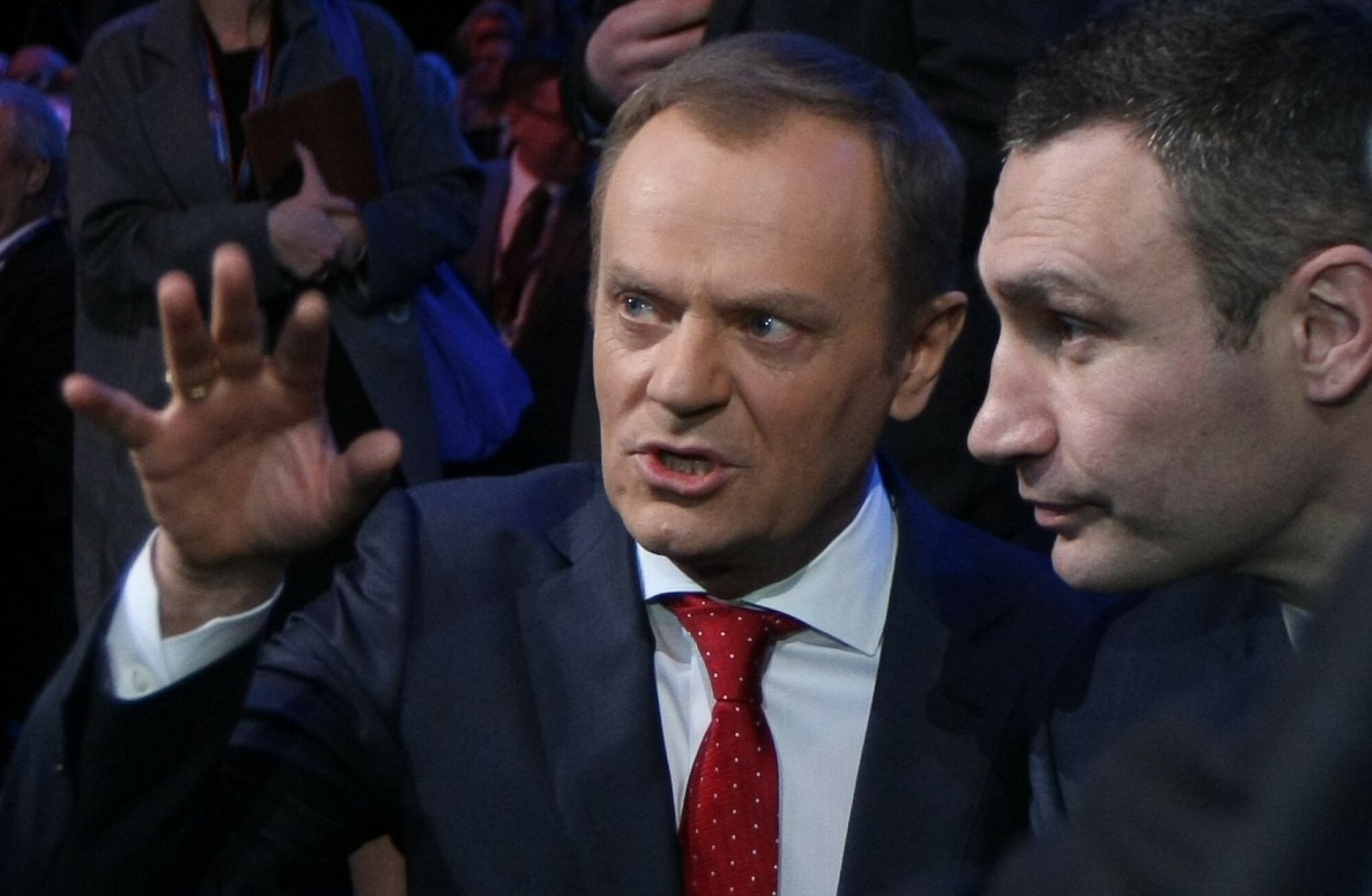 Donald Tusk nagrał przemówienie po ukraińsku na zjazd partii Witalija Kliczki.