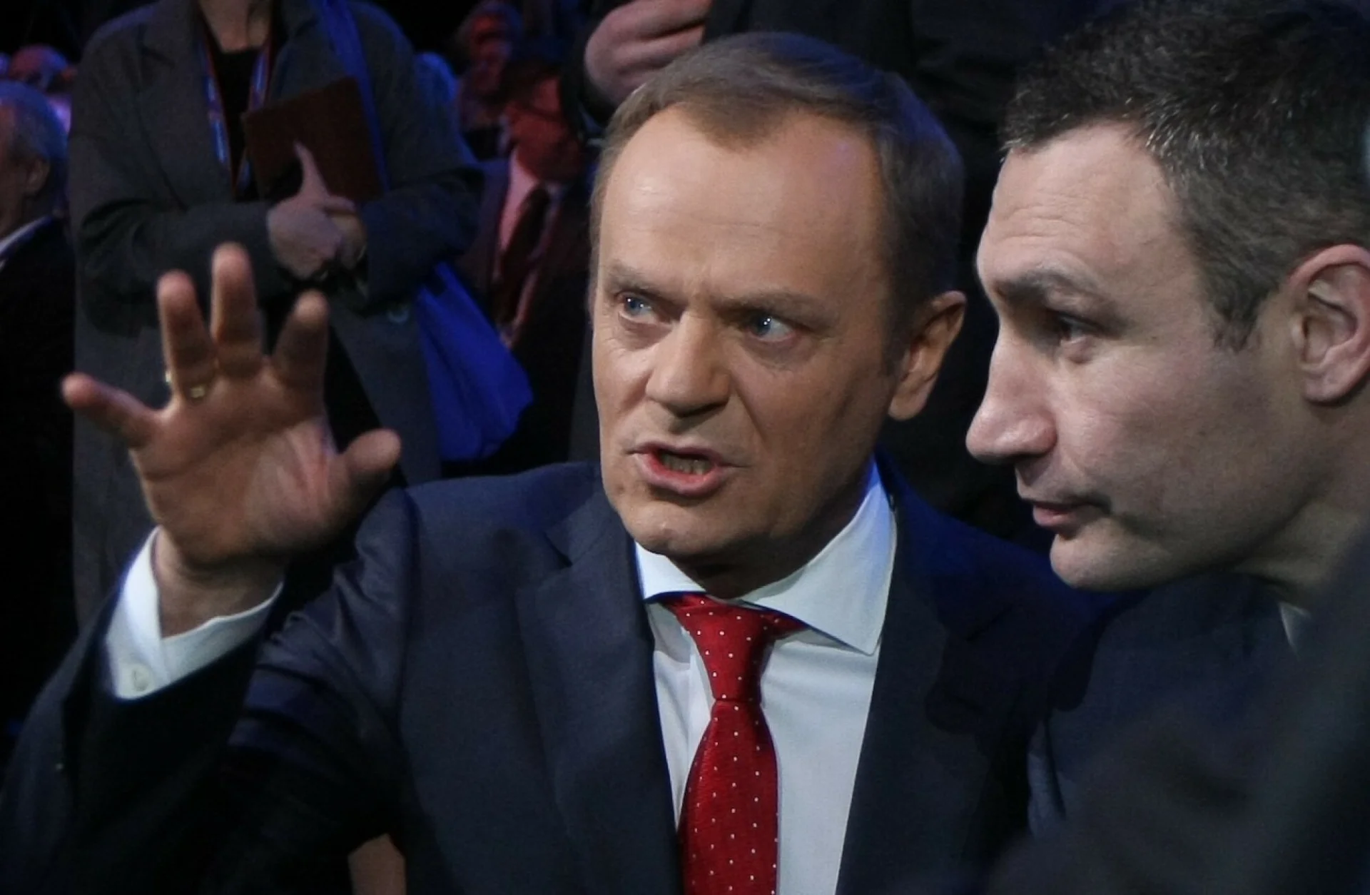Donald Tusk nagrał przemówienie po ukraińsku na zjazd partii Witalija Kliczki.