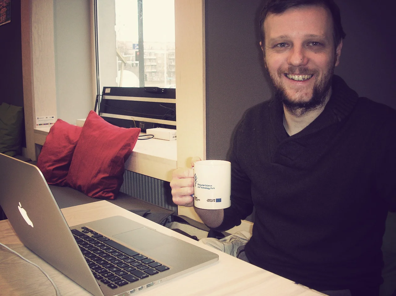 Kuba Łopusiński w Centroom