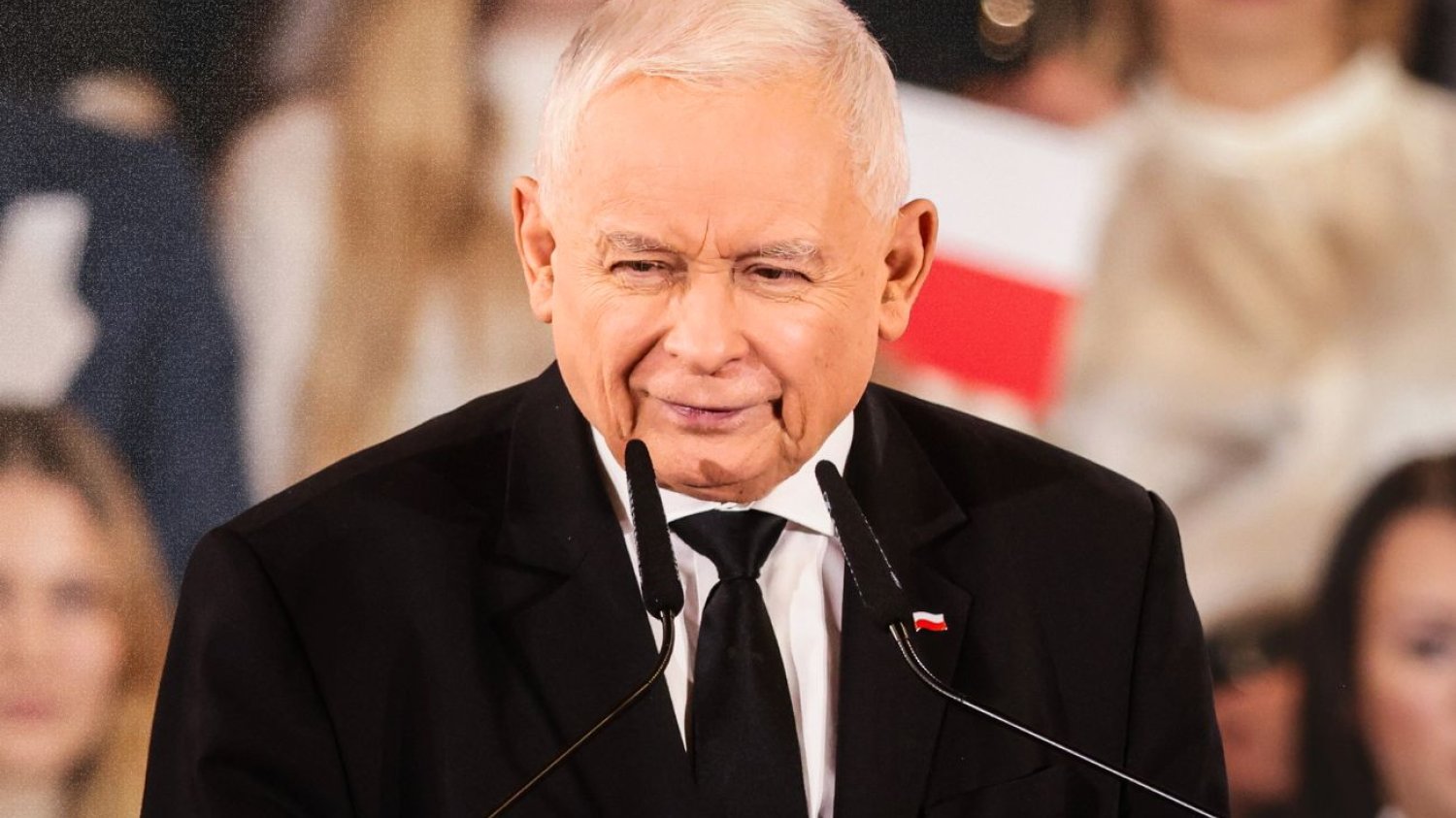 Jarosław Kaczyński o spotkaniu z Szymonem Hołownią Jarosław Kaczyński