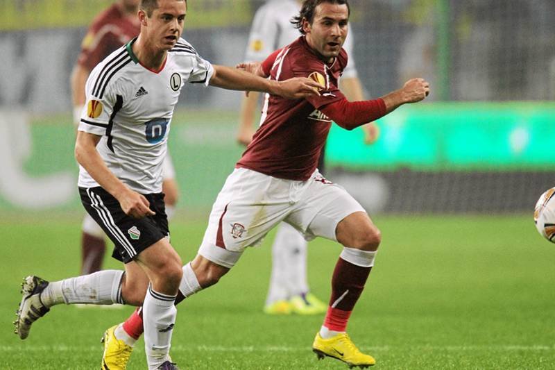 Ariel Borysiuk jeszcze w barwach Legii często faulował rywali. W Niemczech nadążyć za akcją może mu być trudniej.