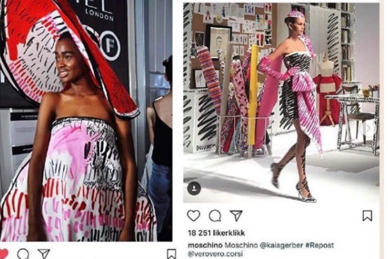 Kolekcja Moschino jest plagiatem?
