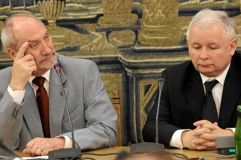Antoni Macierewicz i Jarosław Kaczyński