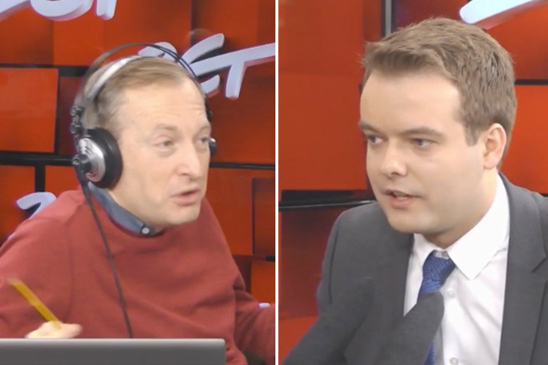 Mistrz jednego pytania. Rzecznik rządu przez kilka minut ignorował pytanie Konrada Piaseckiego