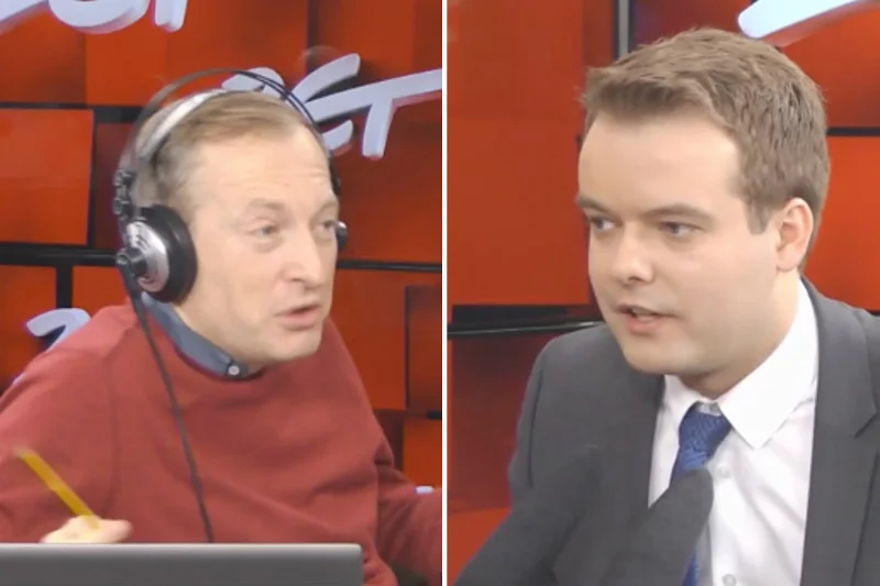 Mistrz jednego pytania. Rzecznik rządu przez kilka minut ignorował pytanie Konrada Piaseckiego