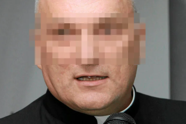 Ksiądz Robert M. były proboszcz Katedry Polowej Wojska Polskiego.