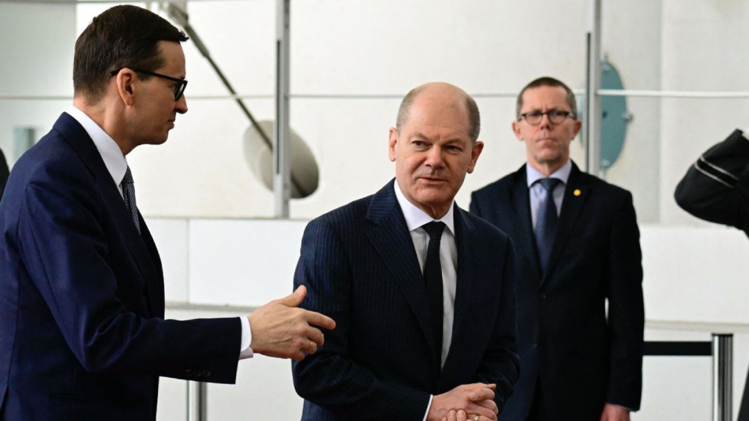 Mateusz Morawiecki i Olaf Scholz