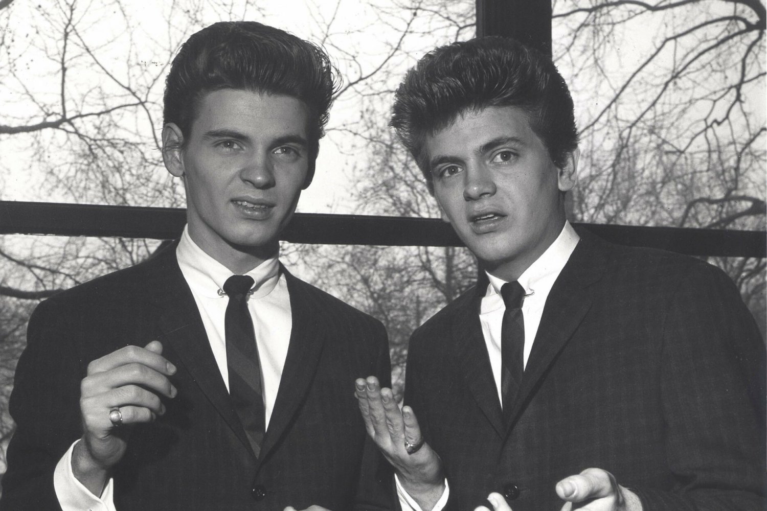 Phil Everly i Don Everly, którzy tworzyli duet The Everly Brothers
