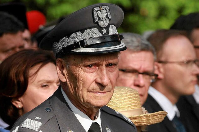 Generał Zbigniew Ścibor-Rylski na obchodach 68. rocznicy wybuchu Powstania Warszawskiego