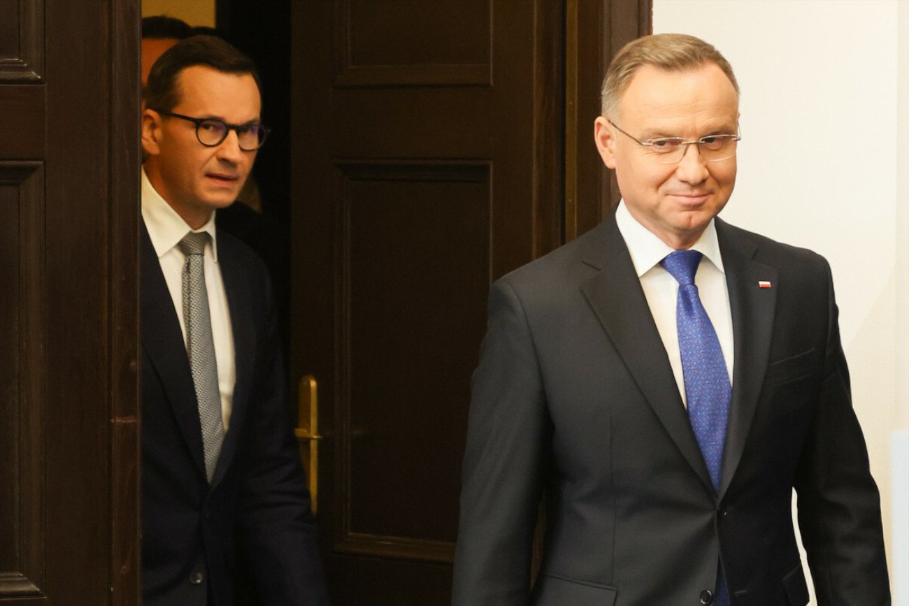 Mateusz Morawiecki i Andrzej Duda