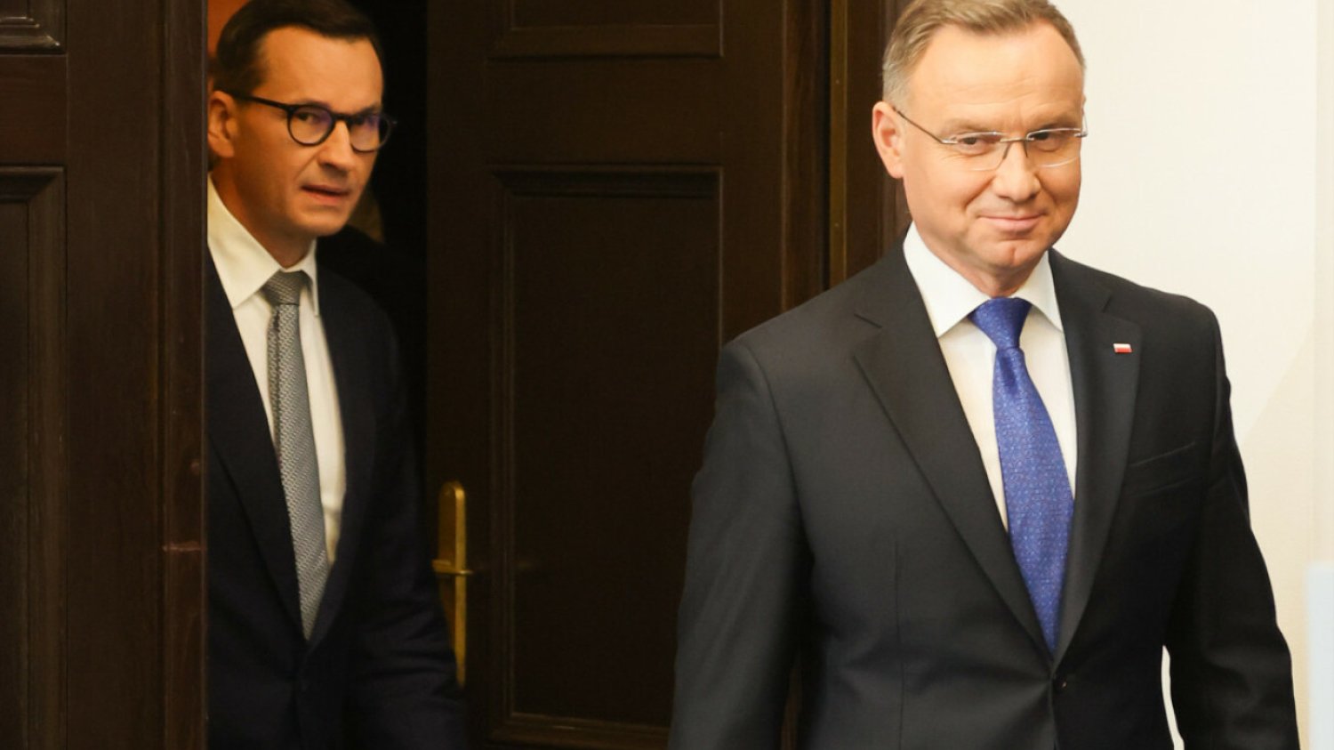 Mateusz Morawiecki i Andrzej Duda