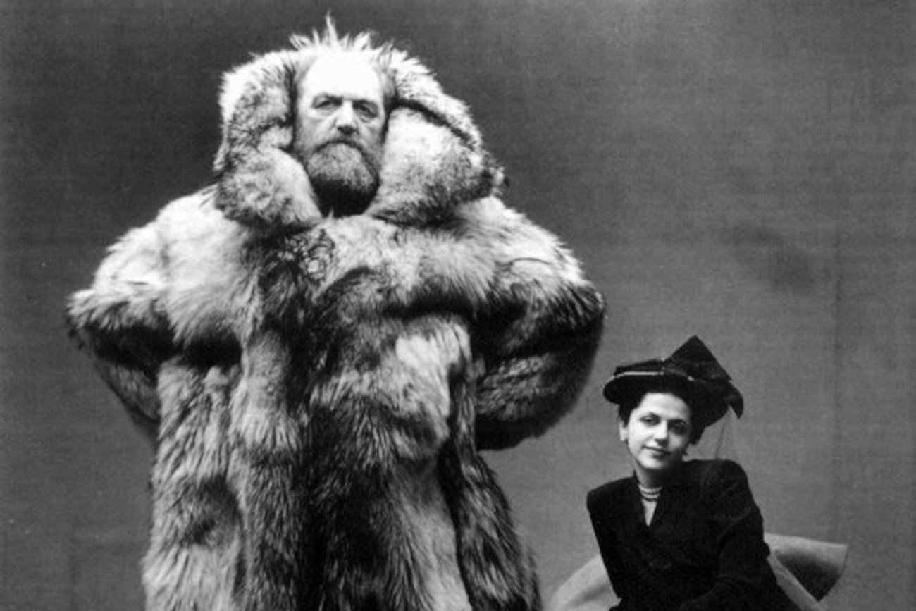 Peter Freuchen i jego trzecia żona Dagmar Cohn. Zdjęcie autorstwa Irvinga Penna