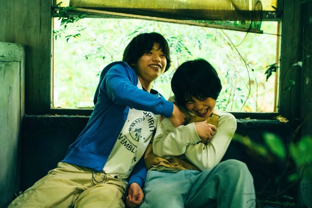 Sōya Kurokawa i Hinata Hiiragi w filmie "Monster"