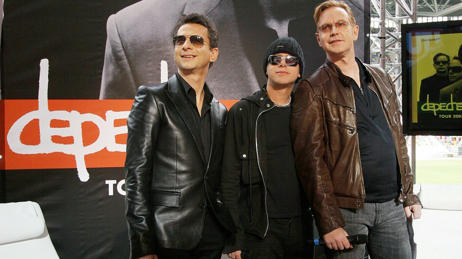 Depeche Mode w składzie (od lewej): Dave Gahan, Martin Gore i Andy Fletcher