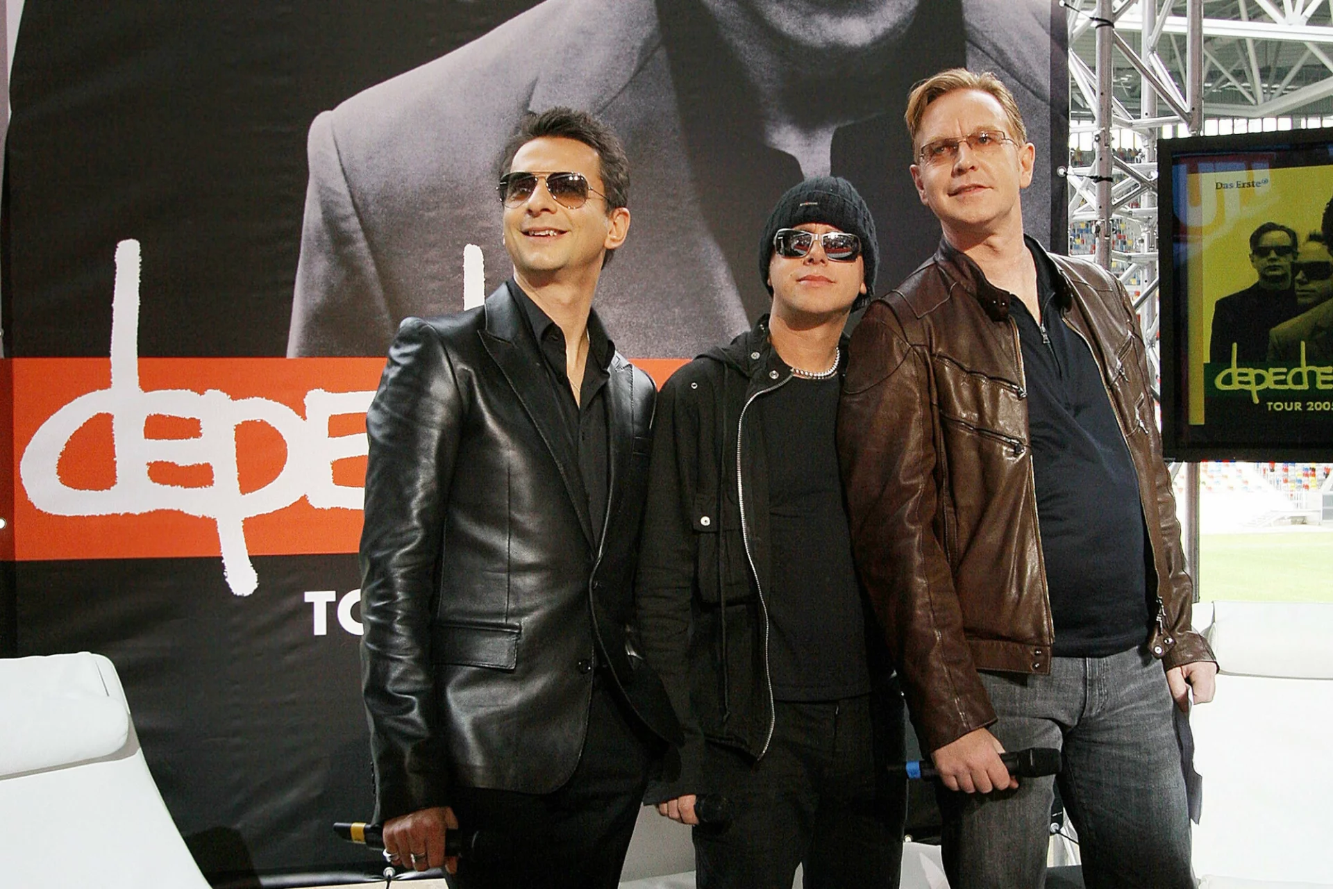 Depeche Mode w składzie (od lewej): Dave Gahan, Martin Gore i Andy Fletcher
