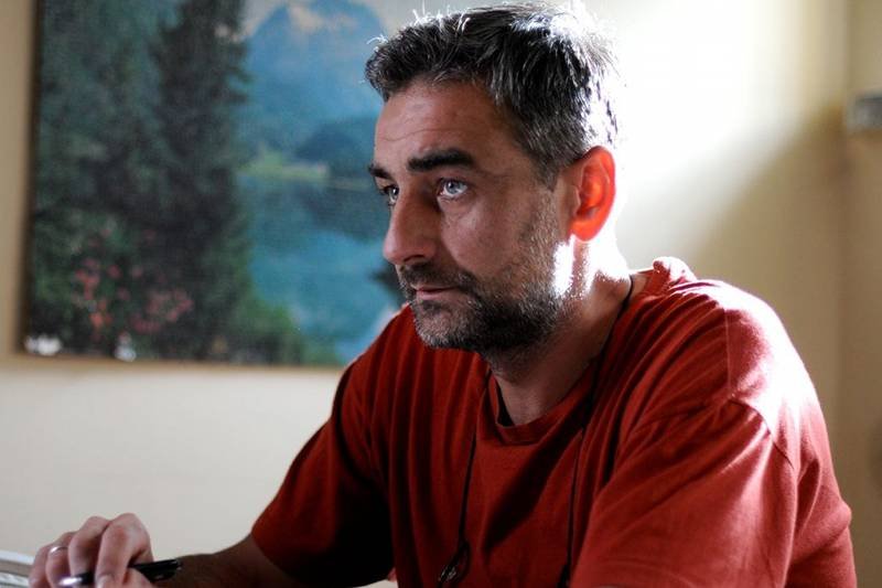 Ribert Gonera w filmie "Big Love" zagrał psychologa Adama