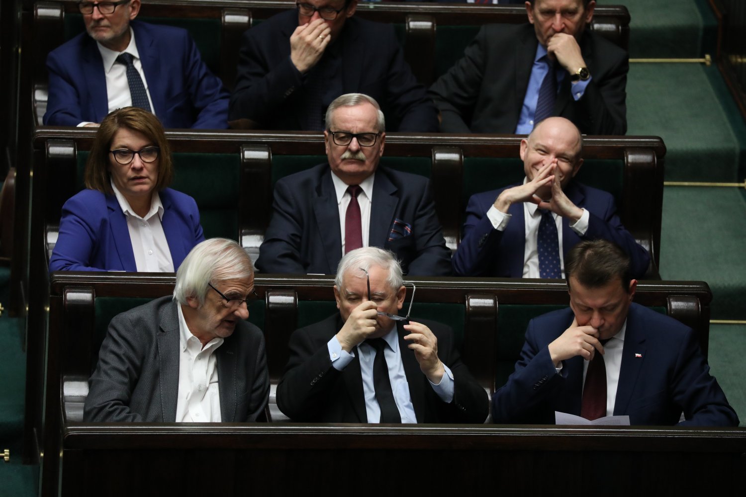 Sejm, marzec 2018. To wtedy prezes PiS przyznał publicznie, że ma problemy z alergią