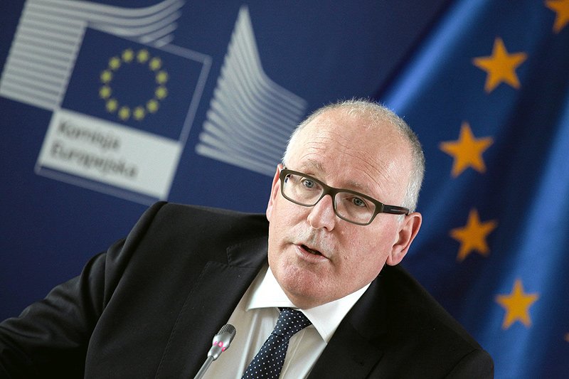 Frans Timmermans może zostać następcą Jean-Claude'a Junckera na stanowisku szefa Komisji Europejskiej.