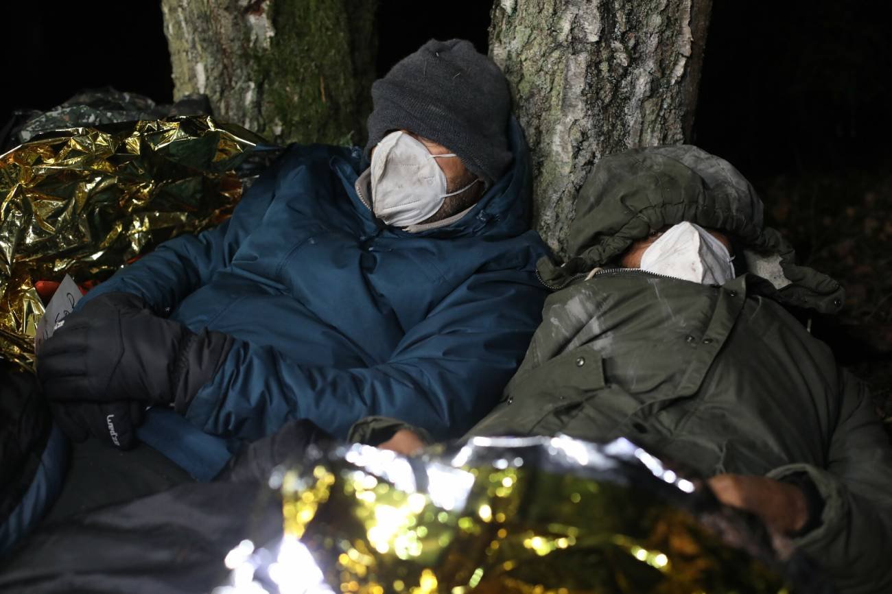 Dwóch obywateli tureckiego Kurdystanu odnalezionych w lesie przez polską organizację humanitarną