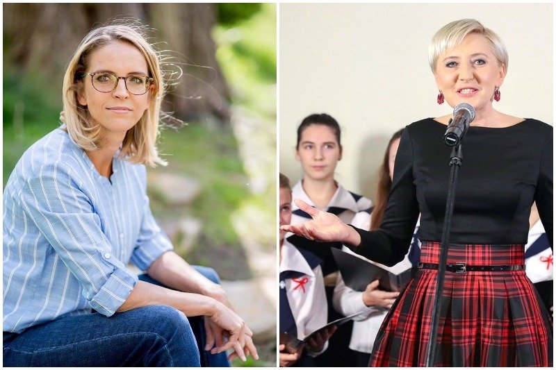 Małgorzata Trzaskowska i Agata Kornhauser–Duda. W ostatnich dniach kampanii prezydenckiej żony kandydatów założyły konta na Instagramie.