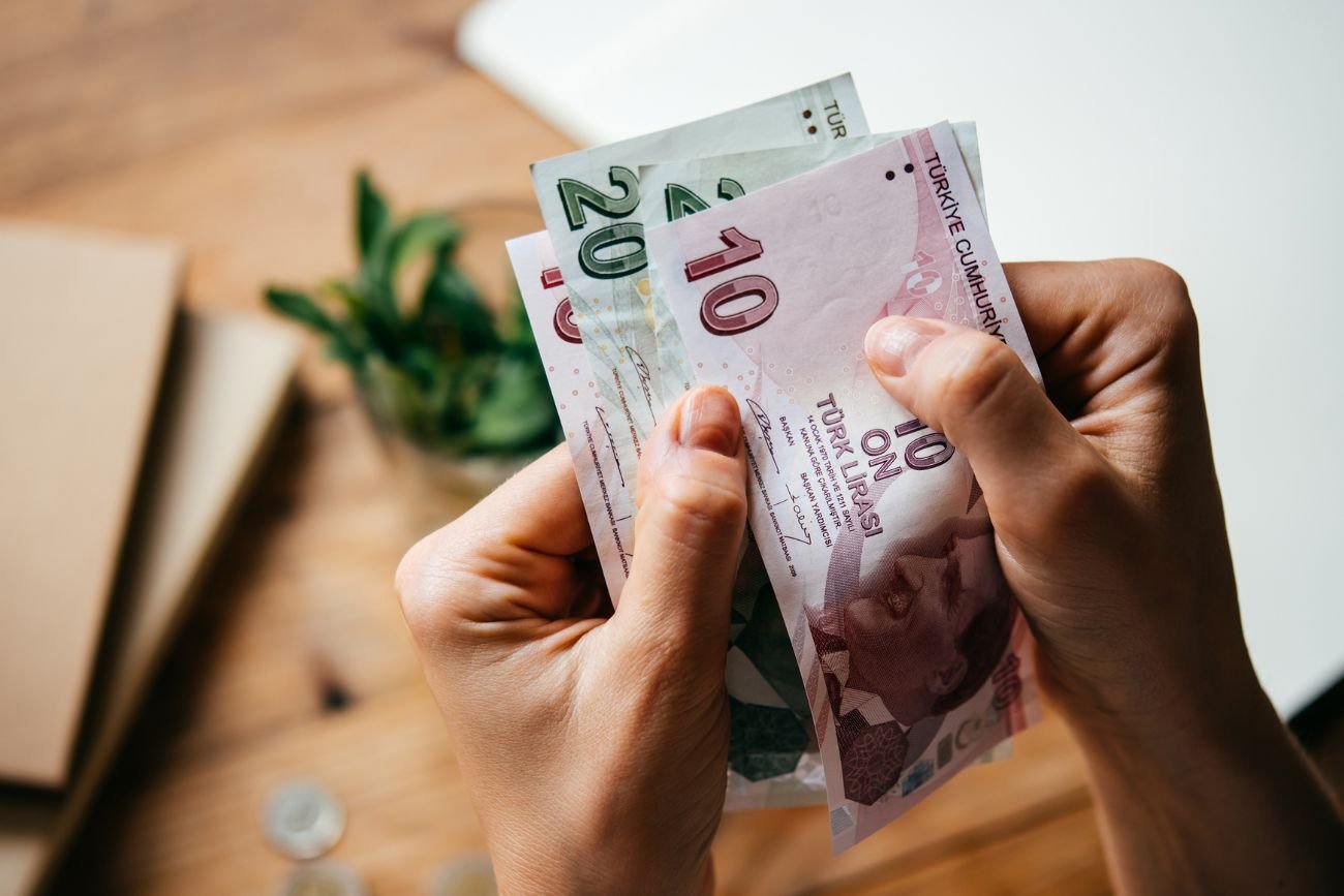 Liry tureckie w rękach