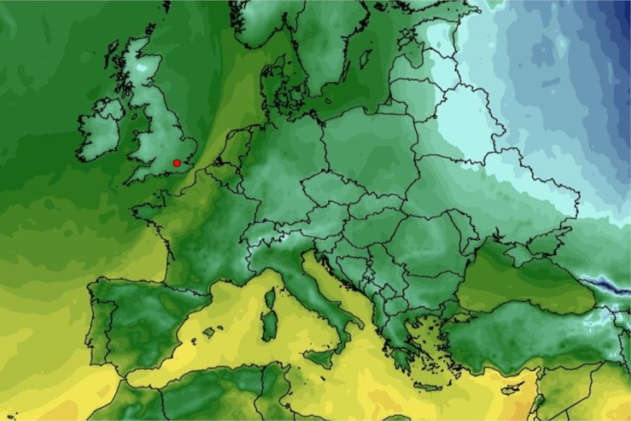Od wschodu do Polski zbliża się front z mroźnym powietrzem.