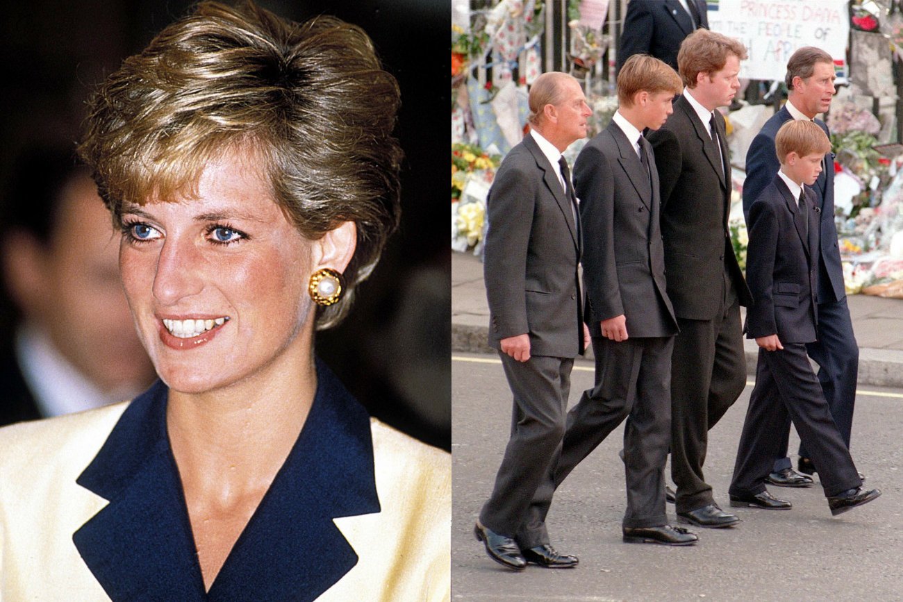 Księżna Diana i jej pogrzeb.