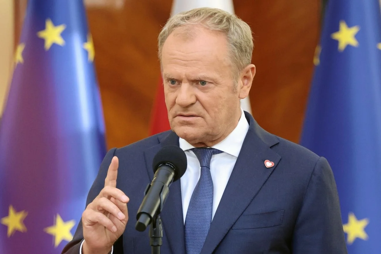 Tusk po spotkaniu "koalicji chętnych". Tusk po spotkaniu "koalicji chętnych".