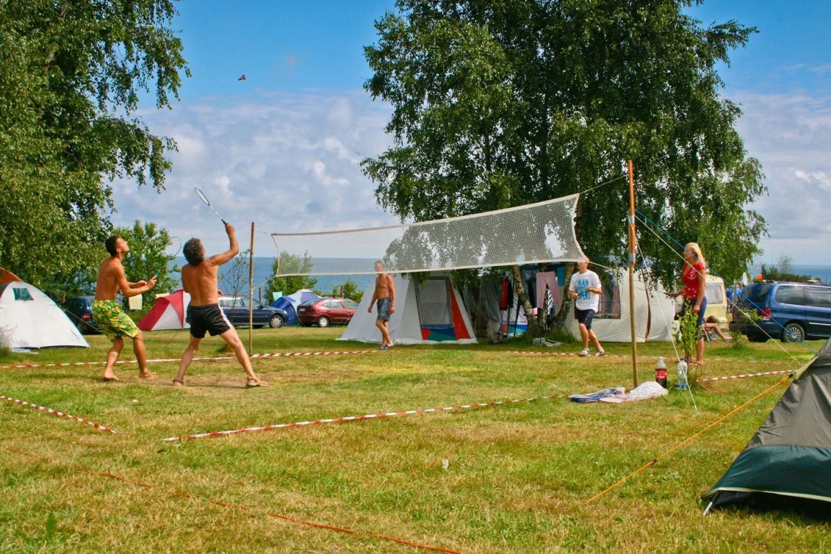 Pole namiotowe Lazurowe w Chłapowie