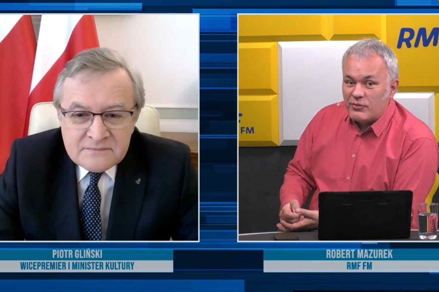 Piotr Gliński o zamieszaniu w Trójce: tak, władza PiS wykorzystuje media publiczne.