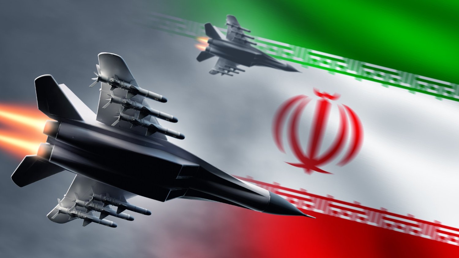 Dimona na pustyni Negew – zapamiętaj tę nazwę. Iran może uderzyć w atomowe serce Izraela Grafika ilustrujaca atak Iranu na Izrael.