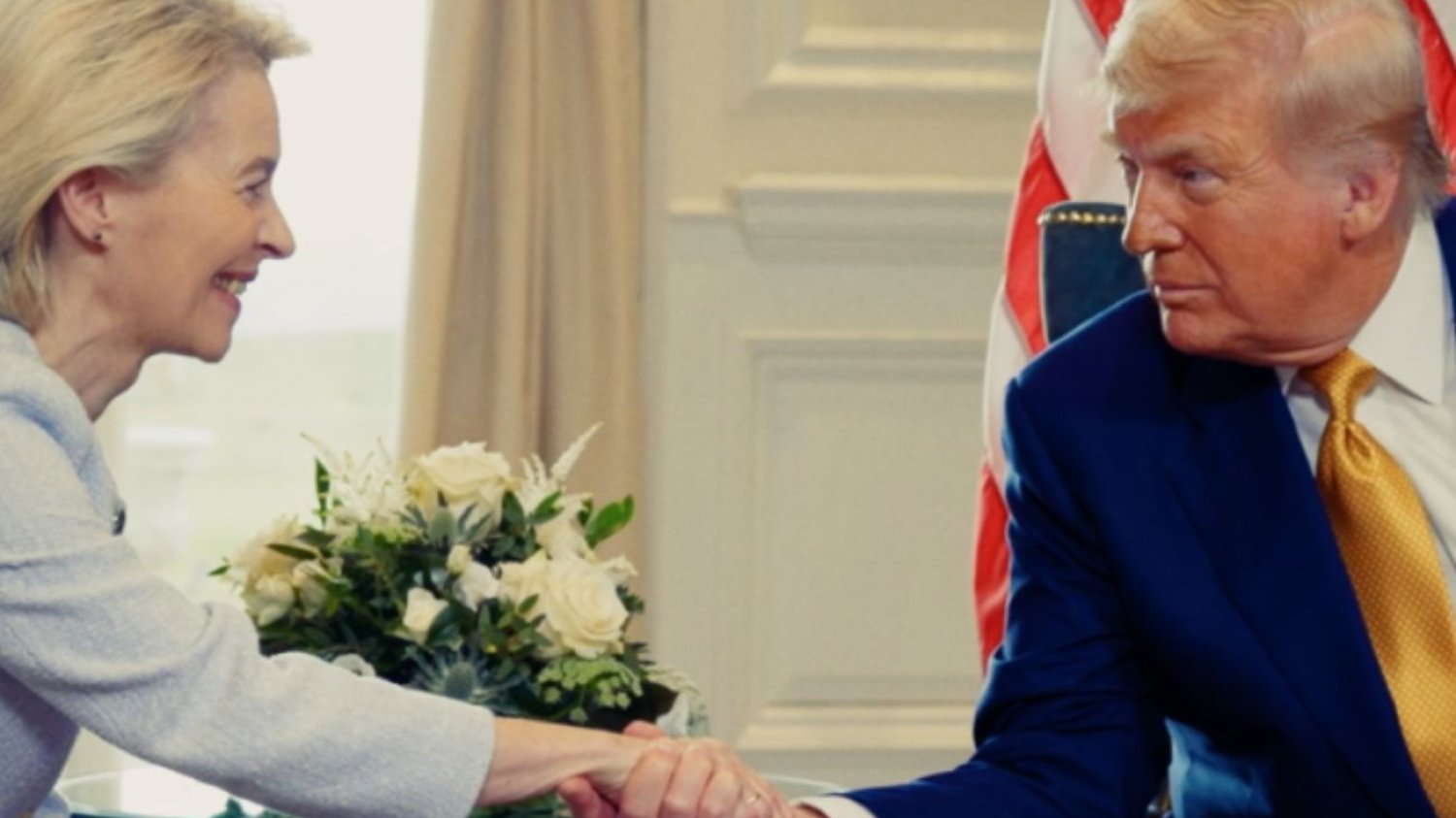 Porozumienie między UE i USA. "To najlepsze, co mogliśmy osiągnąć". Porozumienie handlowe między UE i USA. "To najlepsze, co mogliśmy osiągnąć".