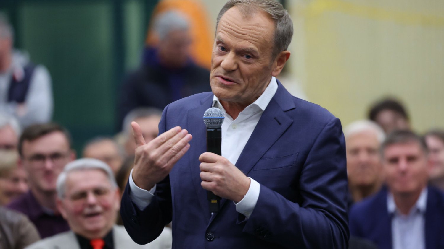 Donald Tusk w Piasecznie: Prezesie Kaczyński, ty już i tak przegrałeś