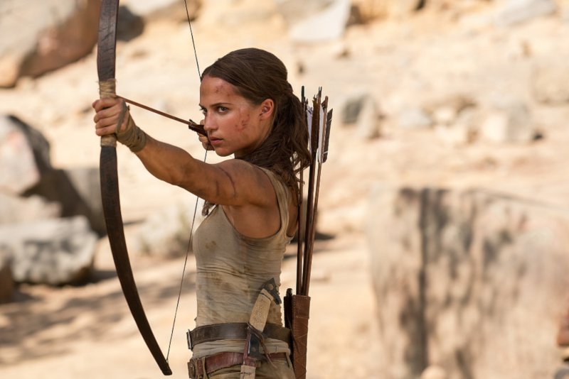 Alicia Vikander w filmie "Tomb Raider" nie podbiła widzom serc.