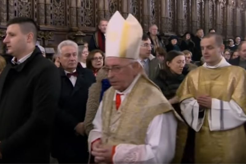 To prawdopodobnie ostatnia msza z udziałem bp Pieronka.