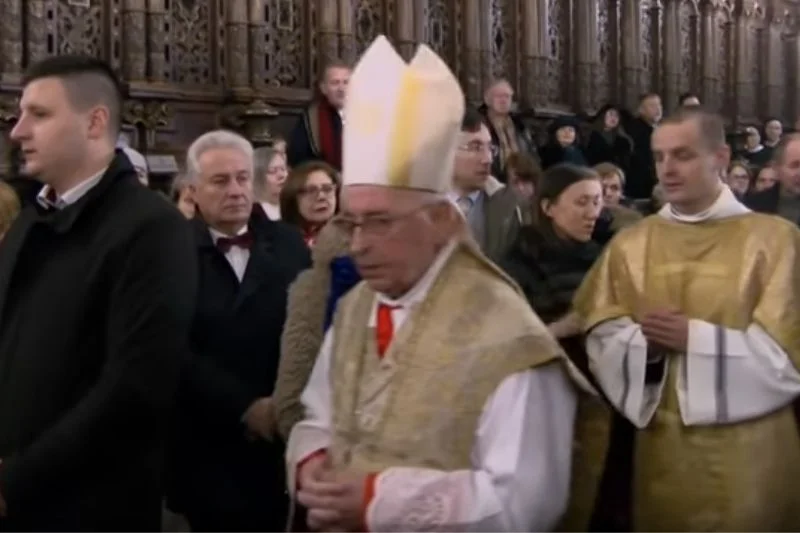 To prawdopodobnie ostatnia msza z udziałem bp Pieronka.