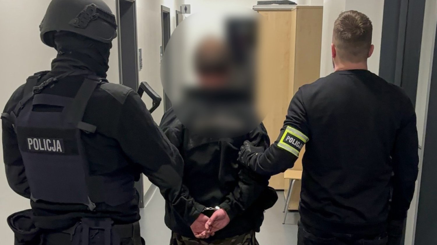 Podpalenie człowieka w Łodzi. Sprawca zatrzymany przez policję
