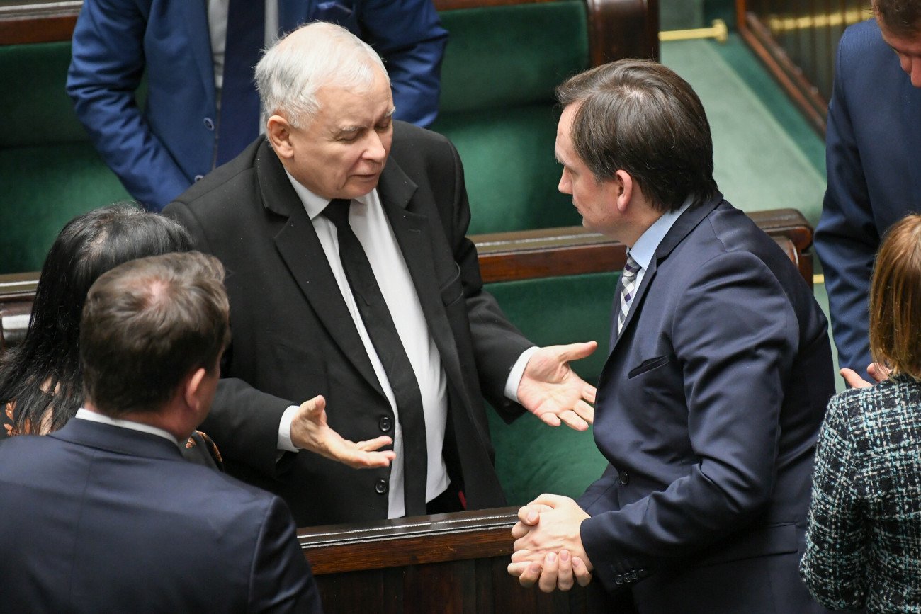 Jarosław Kaczyński i Zbigniew Ziobro
