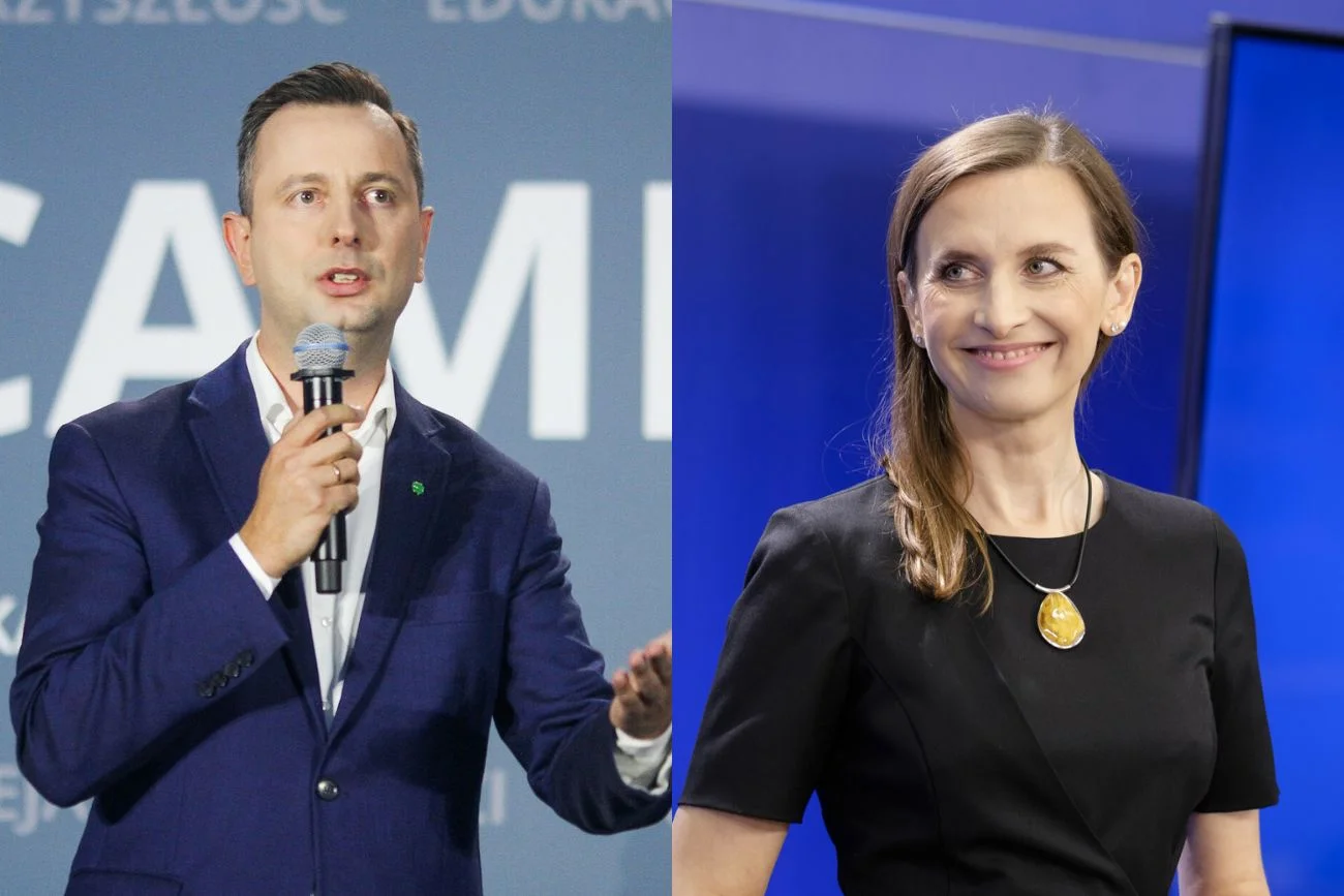 Władysław Kosiniak-Kamysz i Sylwia Spurek.