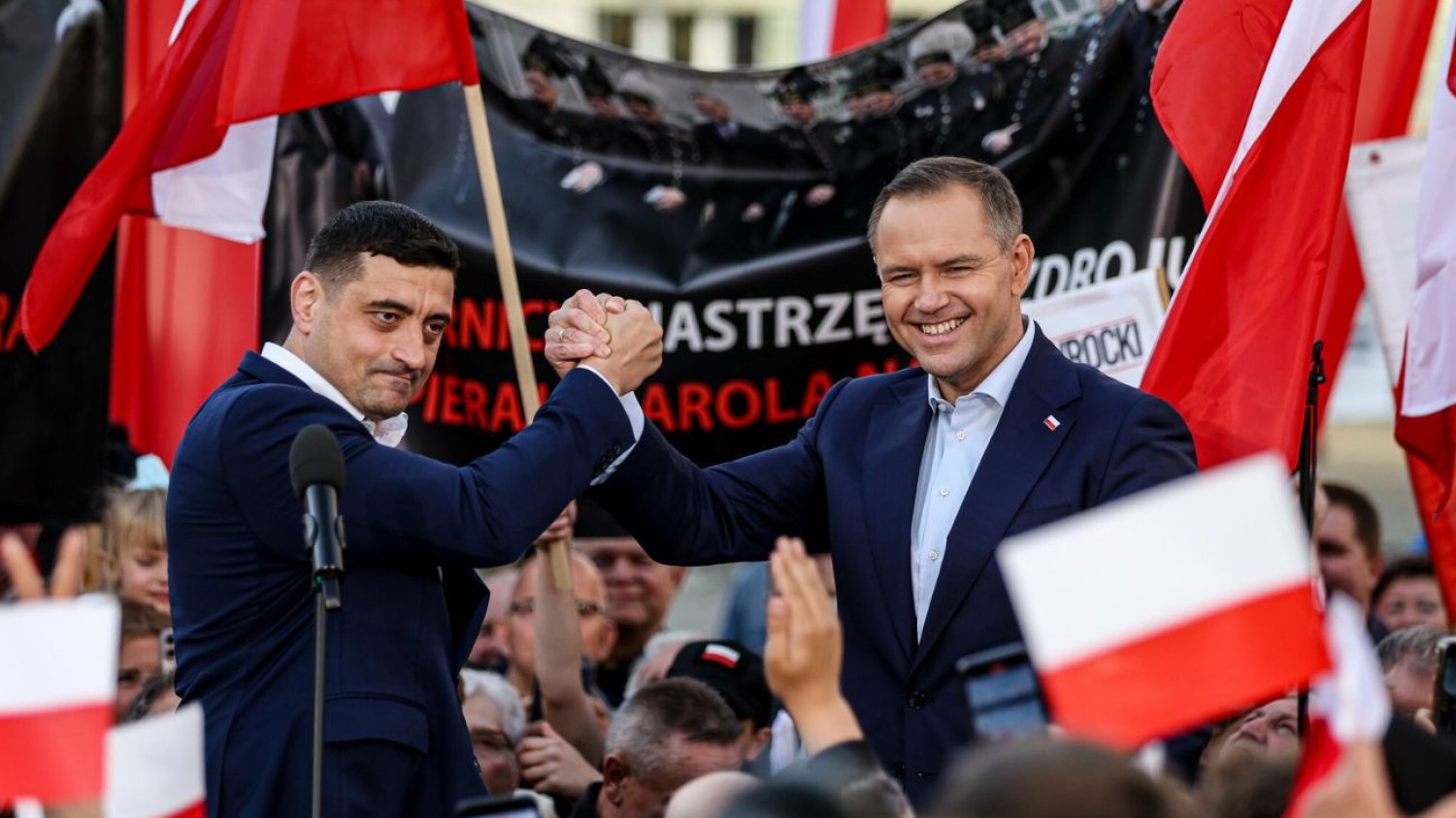 Akcja Karola Nawrockiego w Zabrzu. Mieszkańcy wybrali jego konkurenta.