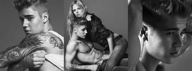 Justin Biber w kampanii Calvin Klein pojawia się z modelką Larą Stone.