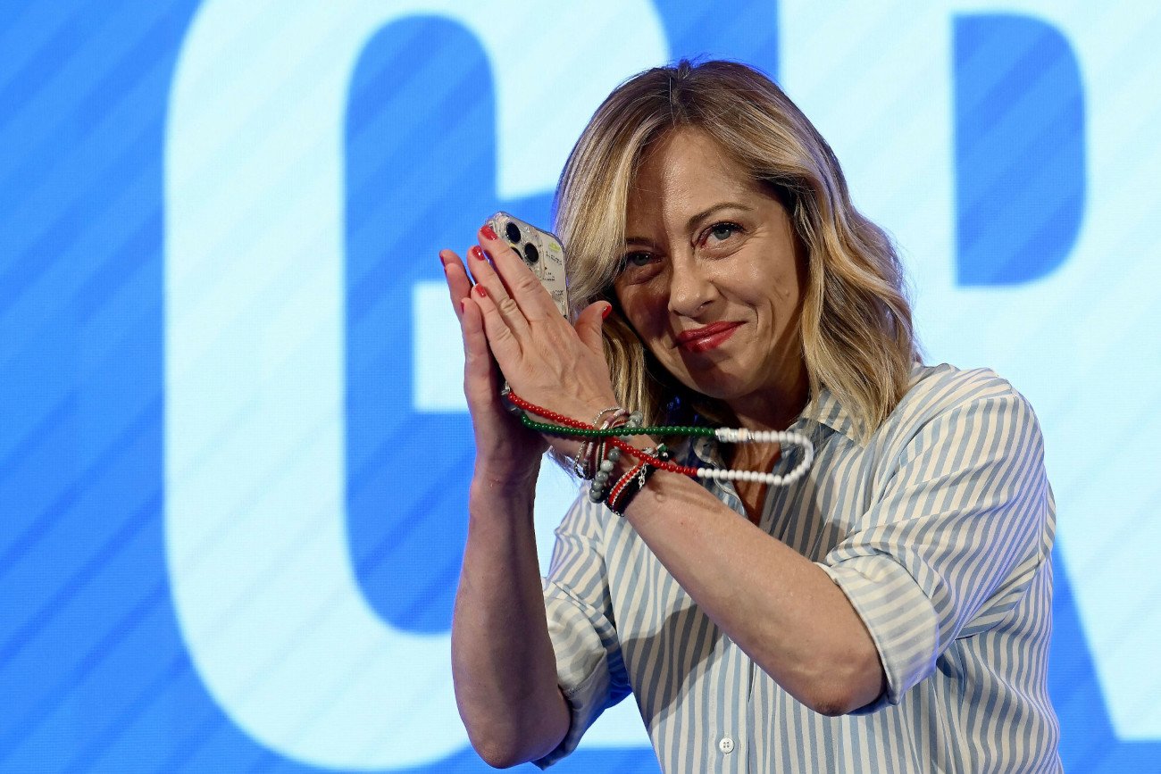 Georgia Meloni i jej Bracia Włosi to jedni ze zwycięzców wyborów do PE.