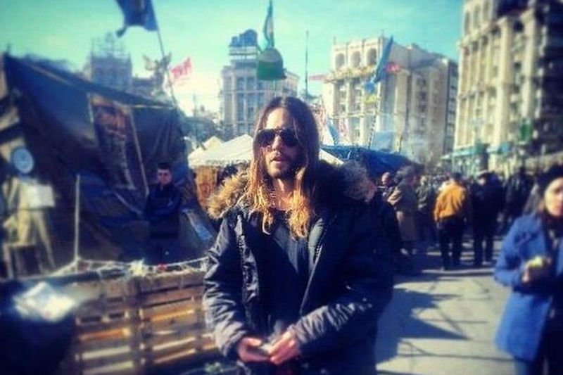 Jared Leto to jeden z artystów, którzy wspierają Ukrainę
