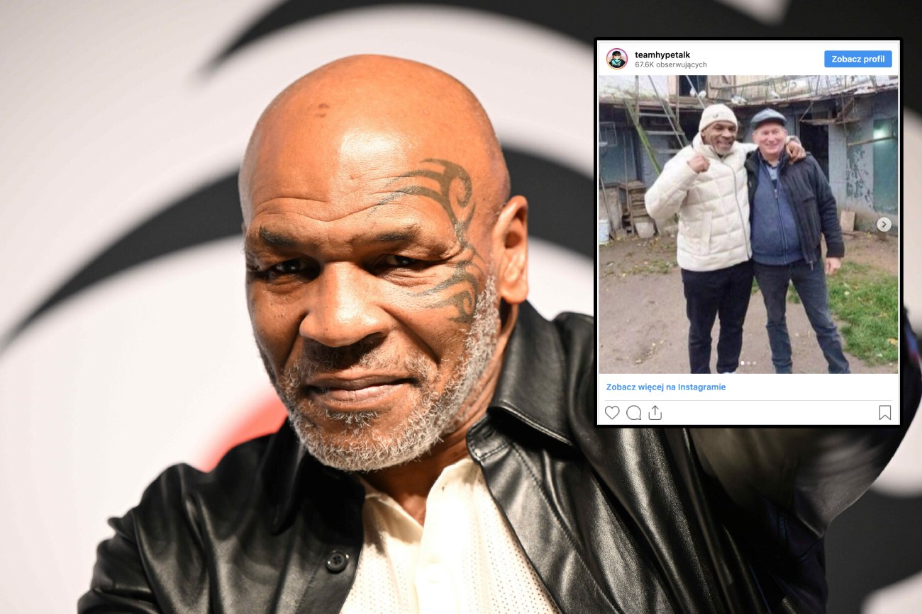 Mike Tyson w Polsce. Amerykański bokser przyleciał po gołębie?