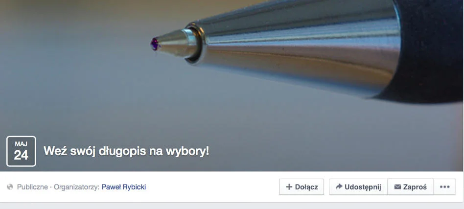 Wydarzenie nawołujące do ograniczonego zaufania do PKW