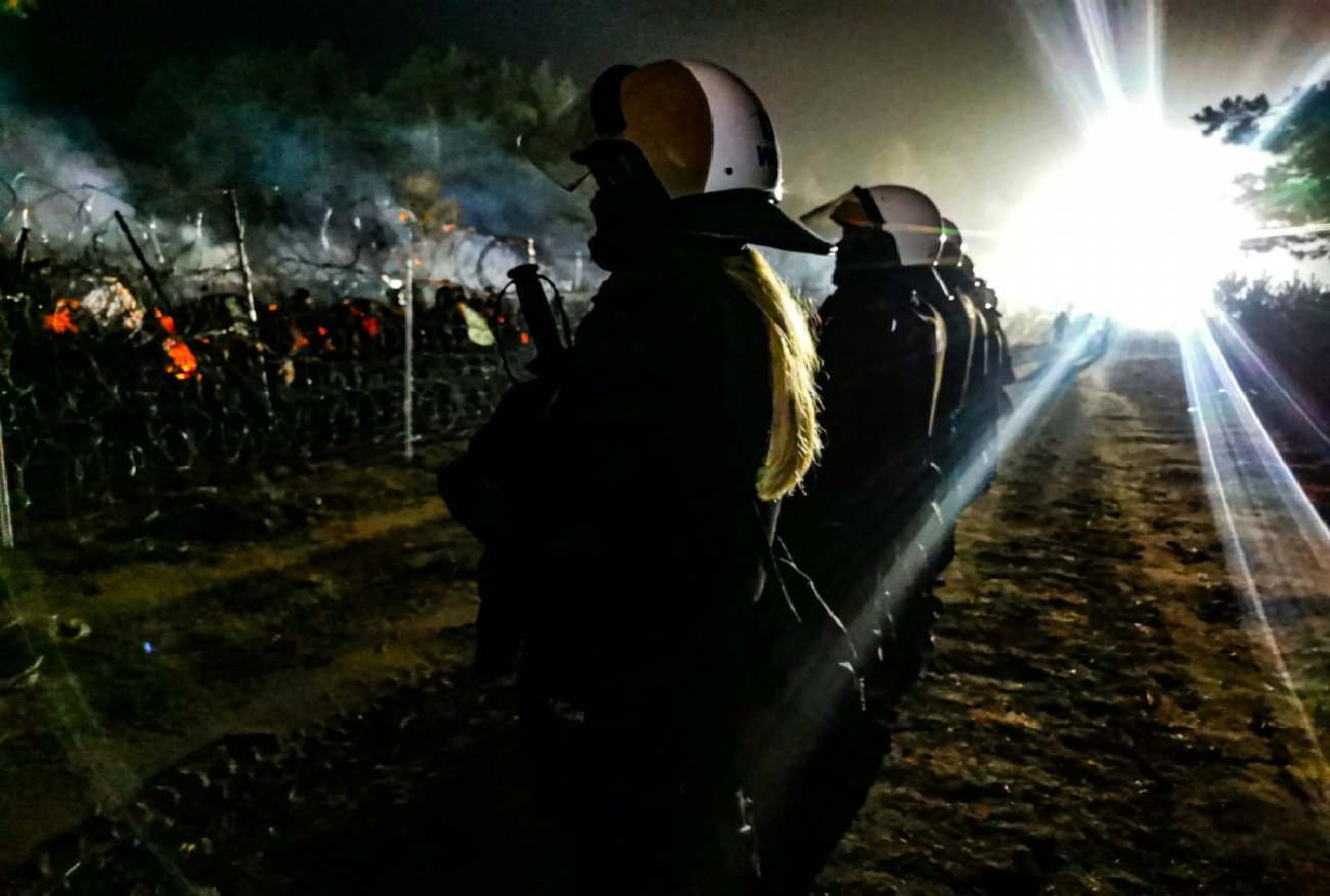 Podlasie. Białoruskie służby pchały na drut kobiety i dzieci
